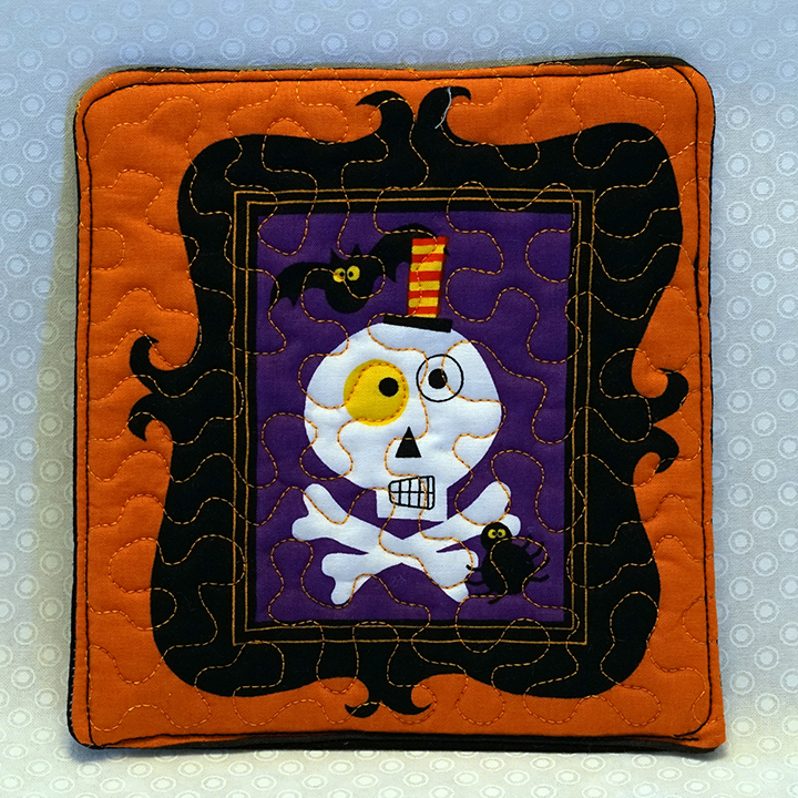 Halloween Mug Rug